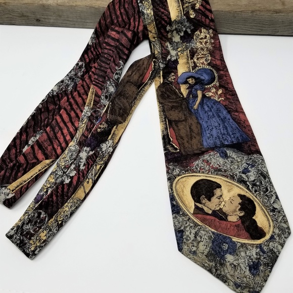 American Film Classics Gone With The Wind Silk Tie - Picture 1 of 8